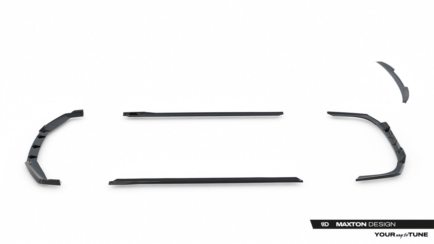 Zestaw Splitterów V.2 BMW 740d/740i G70 M-Pack Maxton Design