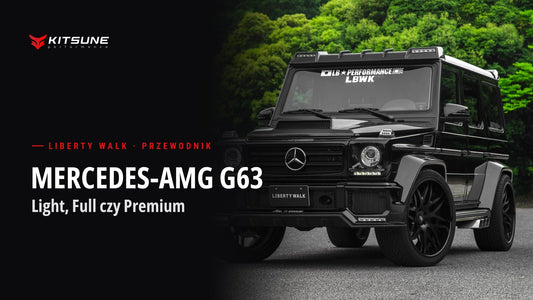 Mercedes-AMG G63 W463 z body kitem Liberty Walk LB-WORKS – przewodnik