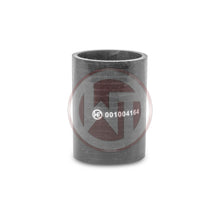 Ø76mm (3) silicone connector straight black - zdjęcie