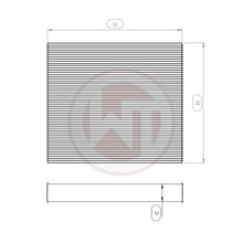 Radiator core 563x468x32 - zdjęcie