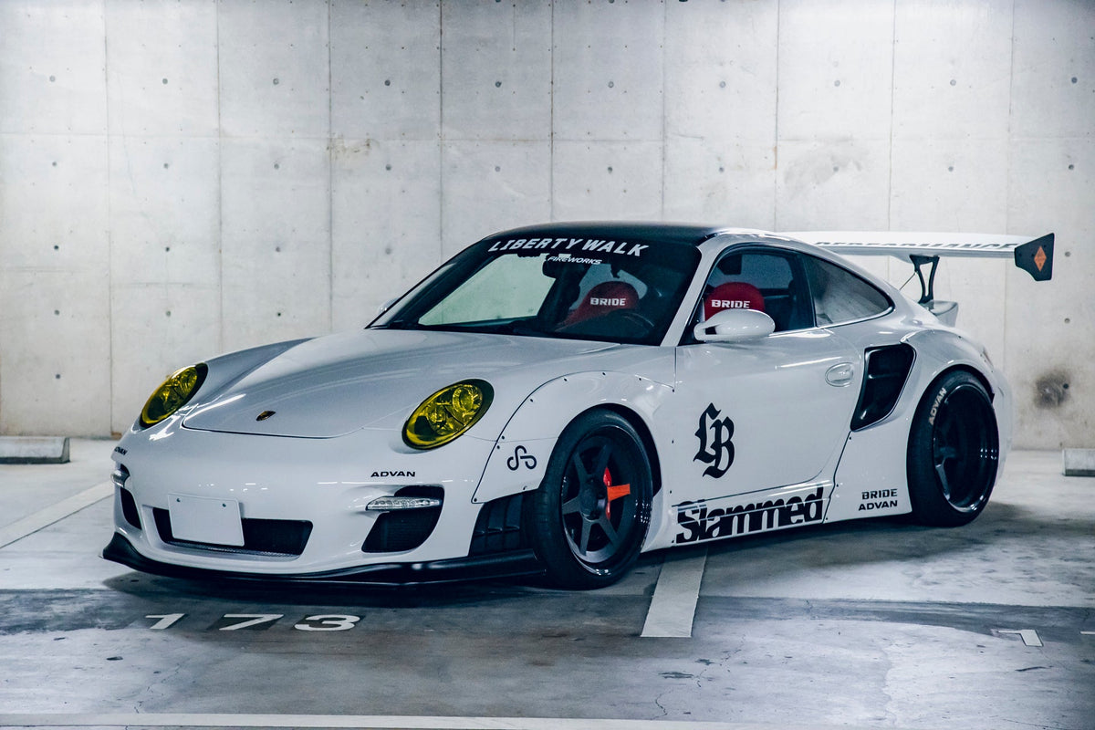 Porsche 911 (997) – bodykit widebody LB-WORKS V1 FRP Liberty Walk – zdjęcie 2