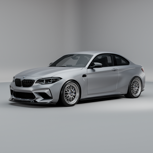 Zestaw aero GTX z włókna węglowego pre-preg do BMW F87 M2 Competition – MHC PLUS