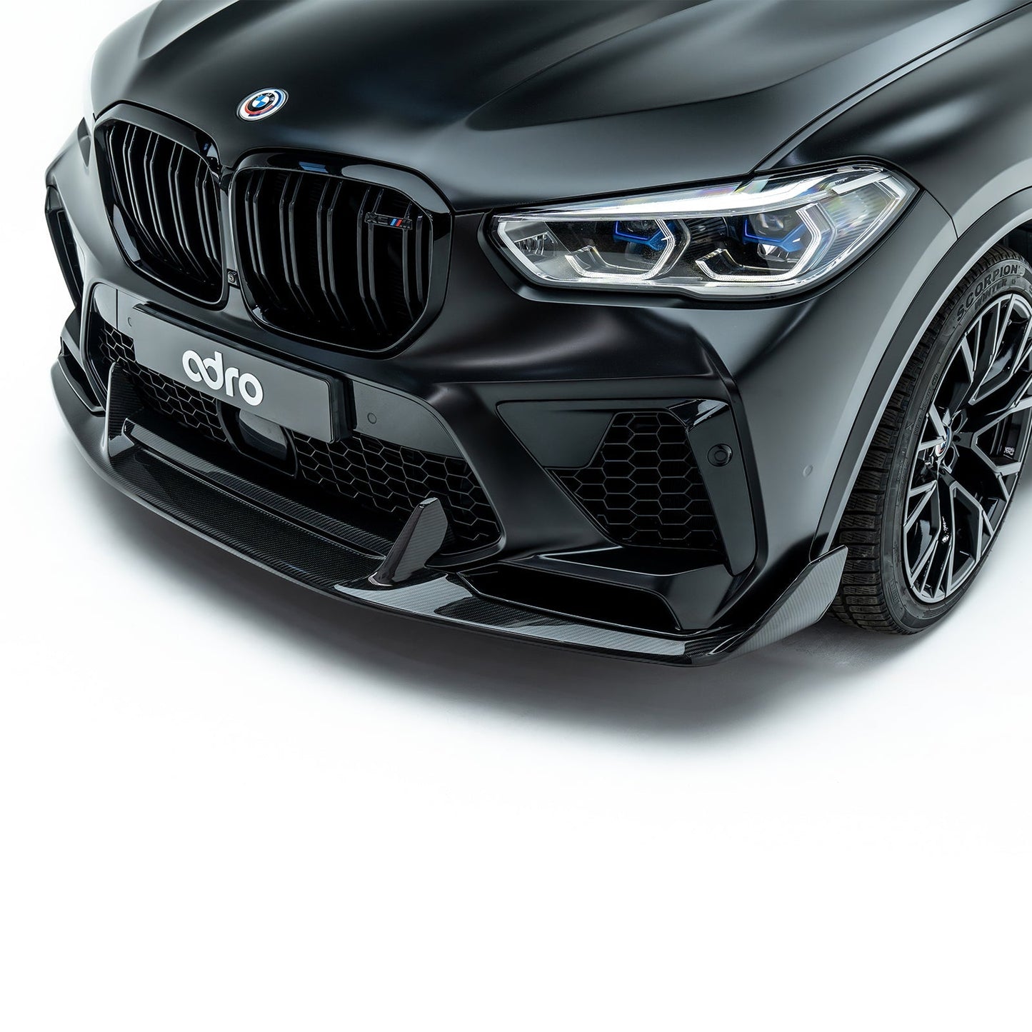 BMW F95 X5M – przedni splitter carbon ADRO