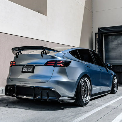 Tesla Model Y – skrzydło swan neck AT-S carbon ADRO