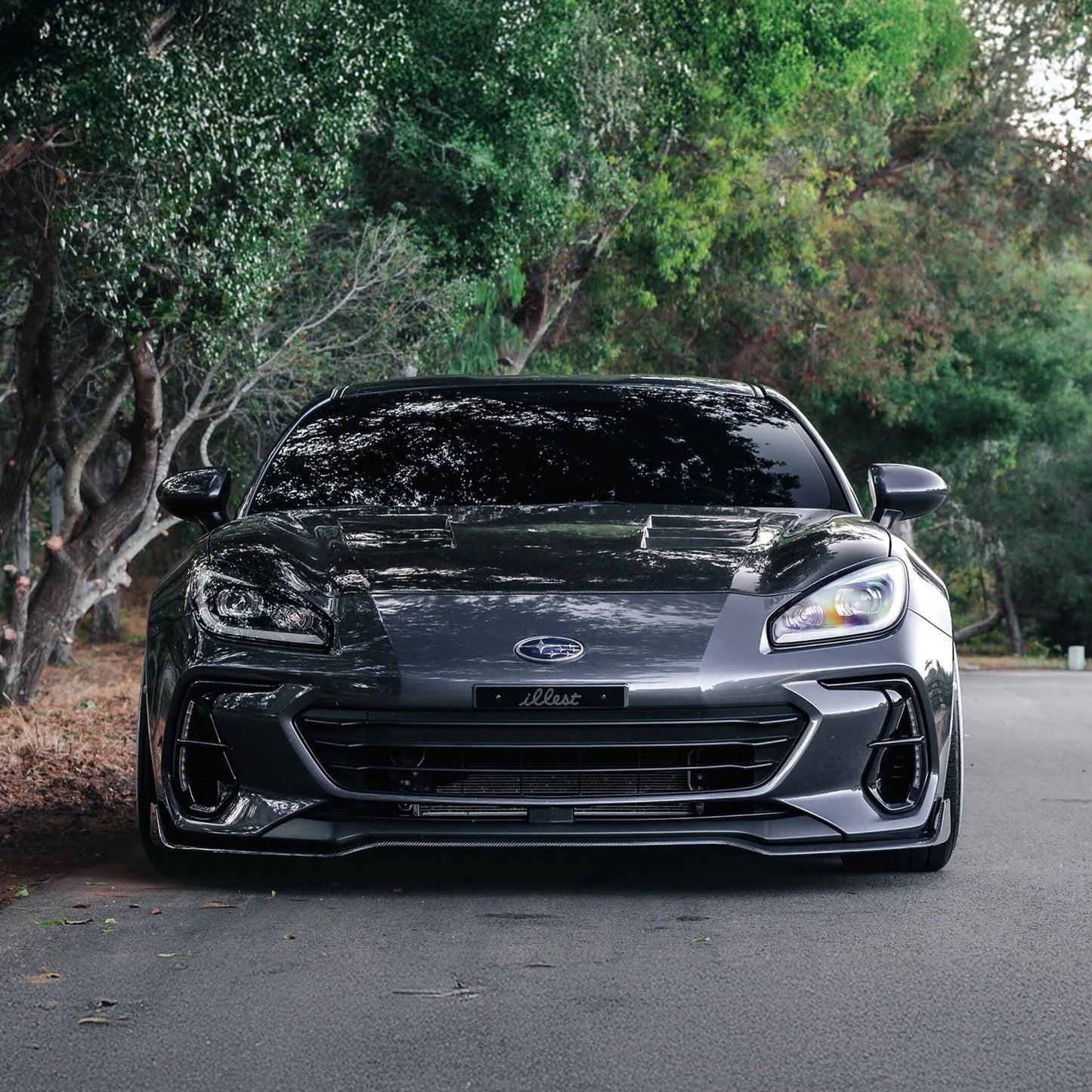 Subaru BRZ – przedni splitter carbon ADRO