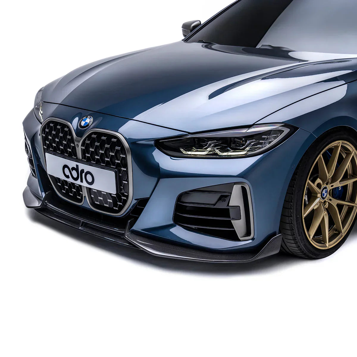 BMW G22 M440i – przedni splitter carbon ADRO