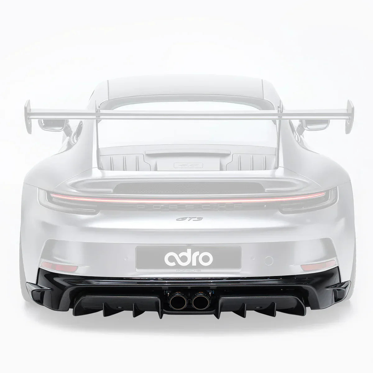 Porsche 992 GT3 – dolny panel zderzaka tylnego carbon ADRO