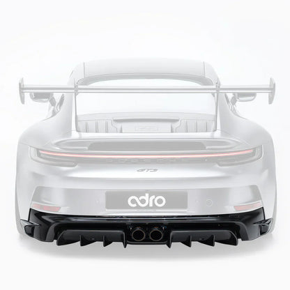 Porsche 992 GT3 – dolny panel zderzaka tylnego carbon ADRO