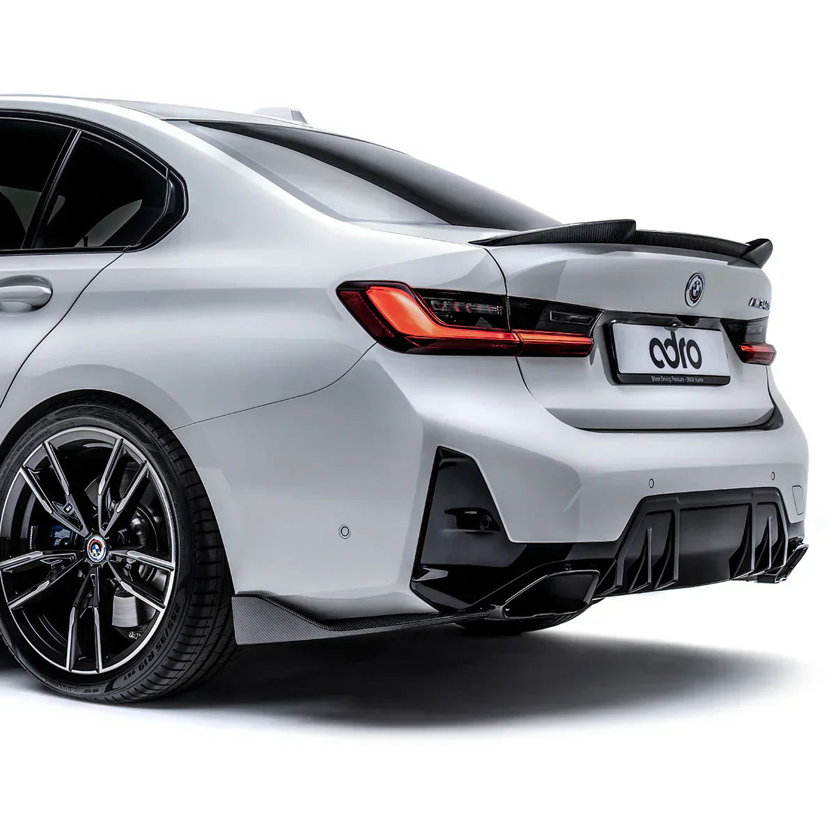 BMW G20 M340i LCI – boczne lotki dyfuzora ADRO (carbon)