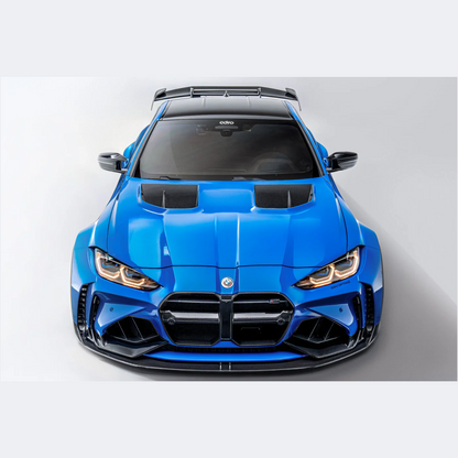 BMW M3 G80/G81, M4 G82/G83 – maska carbon z wylotami ADRO