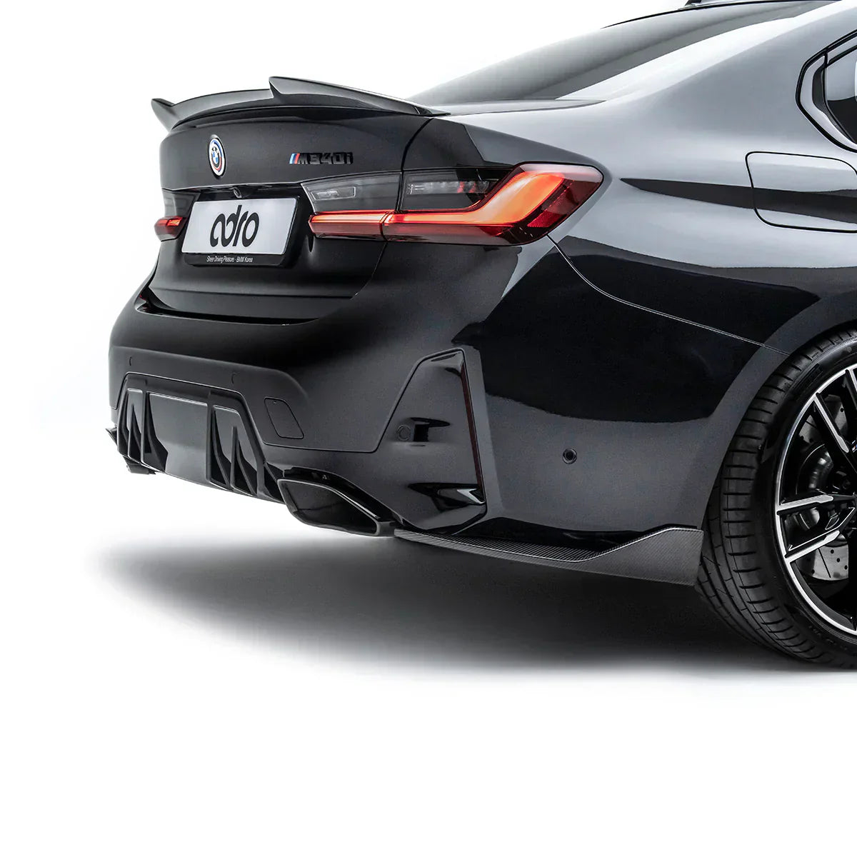 BMW G20 M340i LCI – boczne lotki dyfuzora ADRO (carbon)