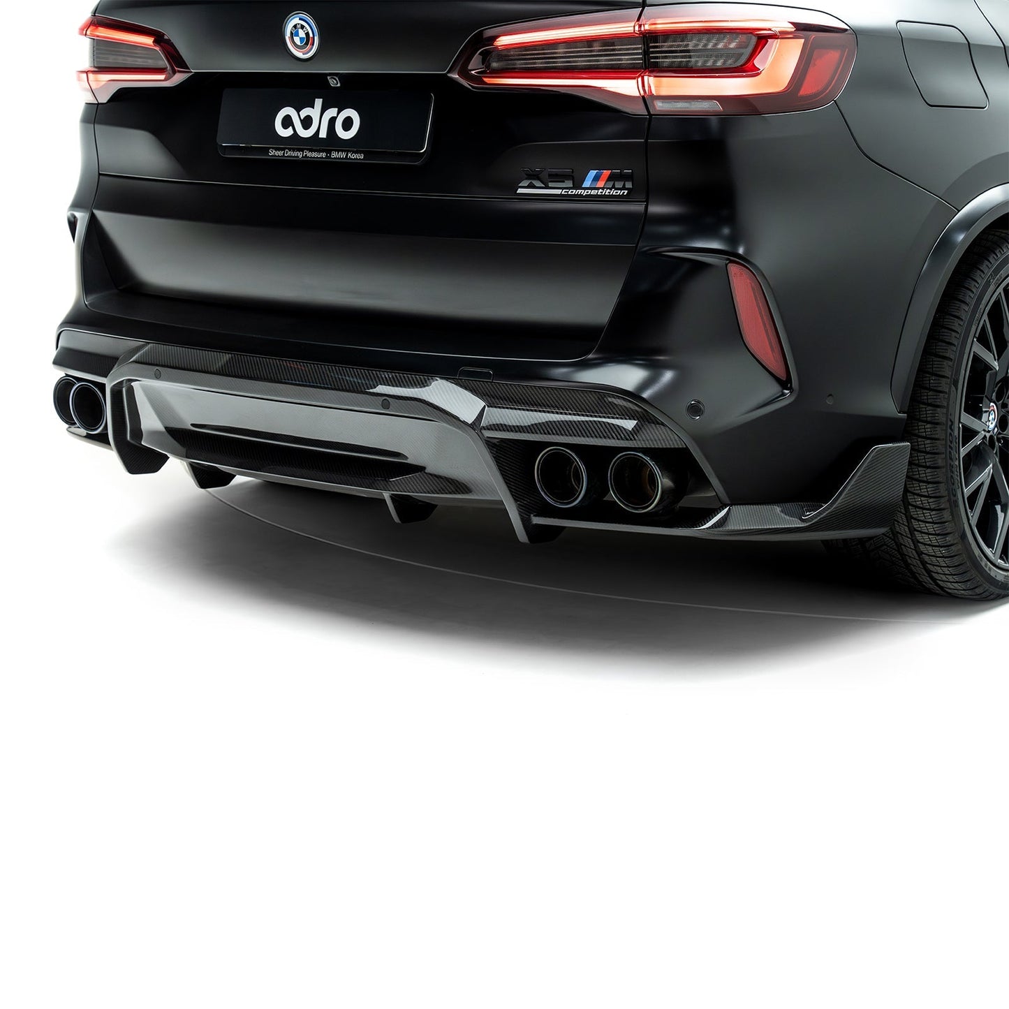 BMW F95 X5M – dyfuzor tylny carbon ADRO