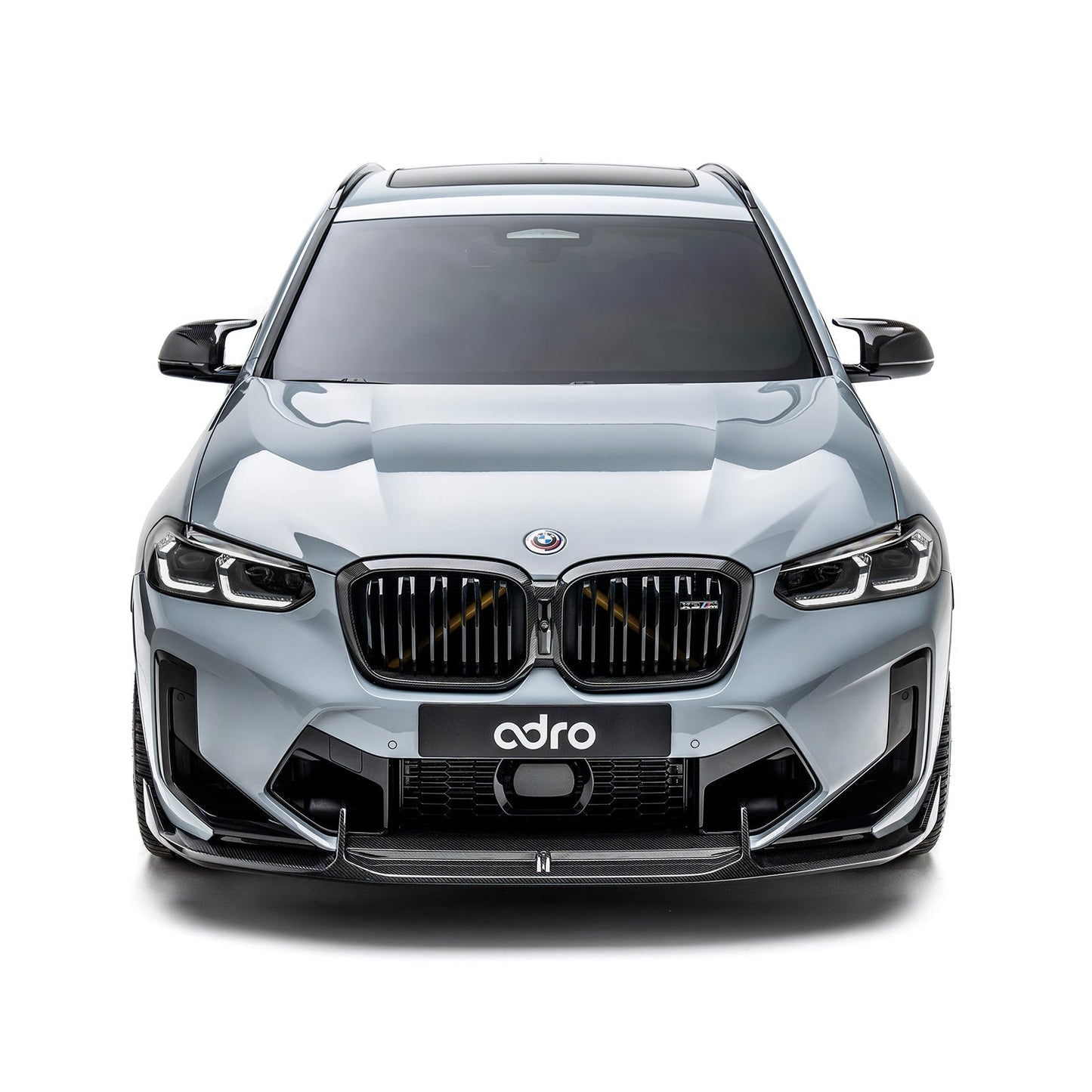 BMW F97 X3M – przedni splitter carbon ADRO
