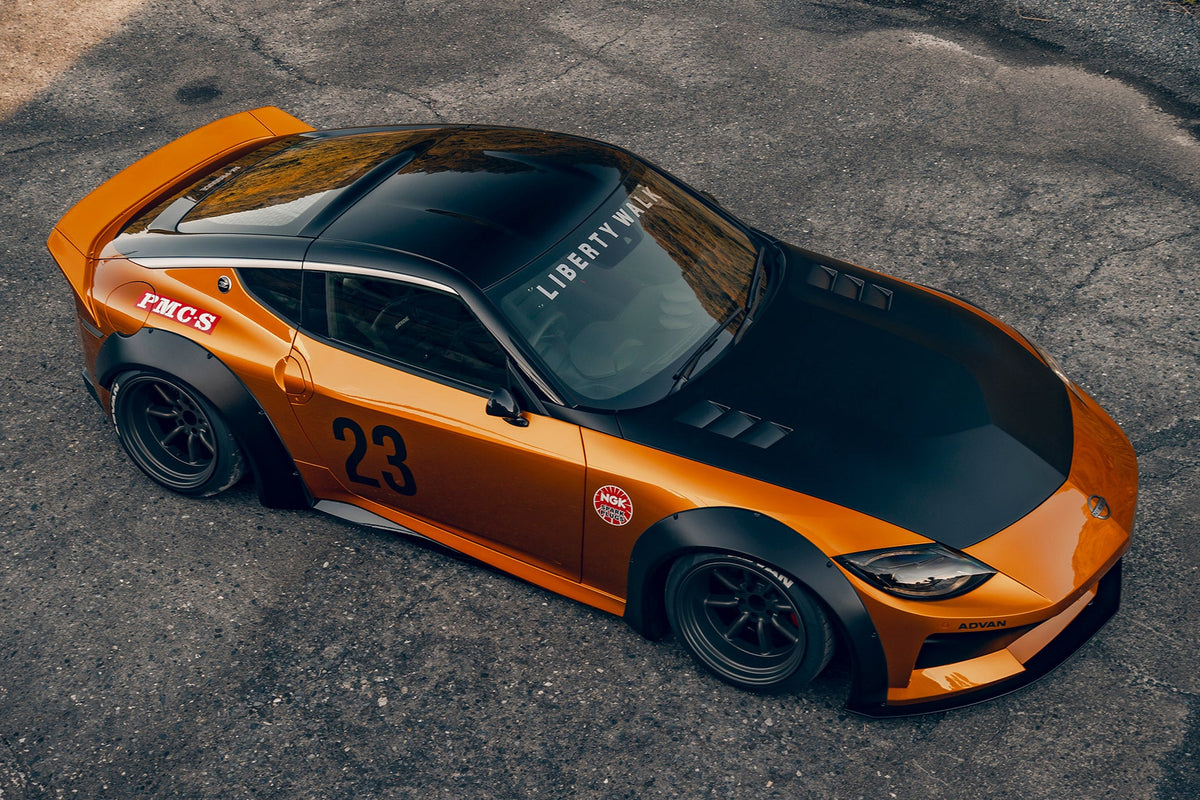 Nissan Z (400Z) – bodykit widebody LB-Nation carbon Liberty Walk – zdjęcie 6