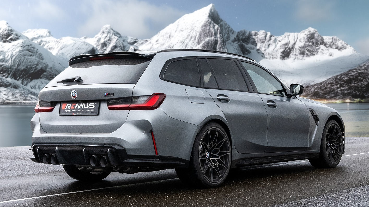 Remus RACING Titanium Exhaust Secondary Cat-Back System BMW M3 G80/G81 &amp; M4 G82/G83 Competition
