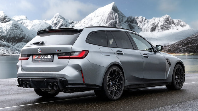 Tytanowy wydech Remus RACING Secondary Cat-Back System BMW M3 G80/G81 & M4 G82/G83 Competition