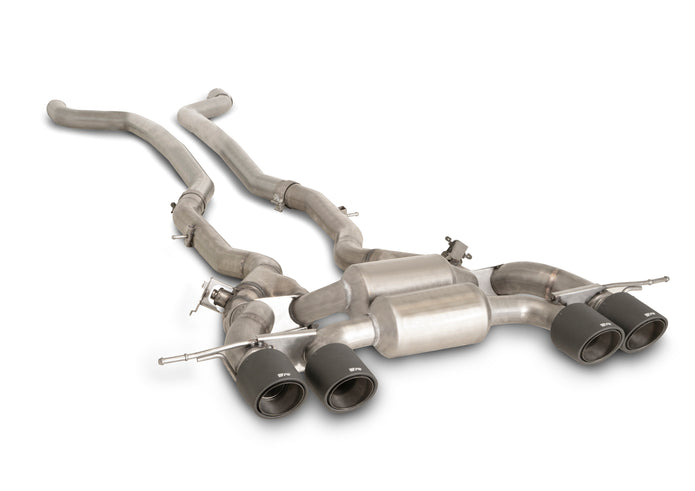 Wydech Remus RACING Secondary-Cat-Back-System BMW M3 G80/G81 & M4 G82/G83 Competition