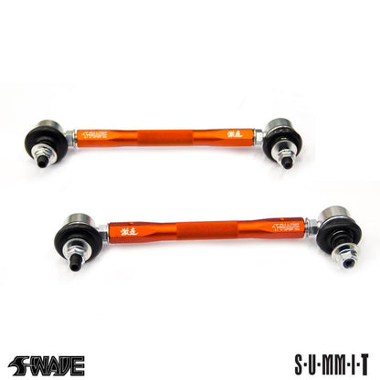 SWAVE & SUMMIT 10mm front adjustable drop links for Fiesta MK7 & 7.5, MK8 1.0 / 1.5 ST, ASL-10-230