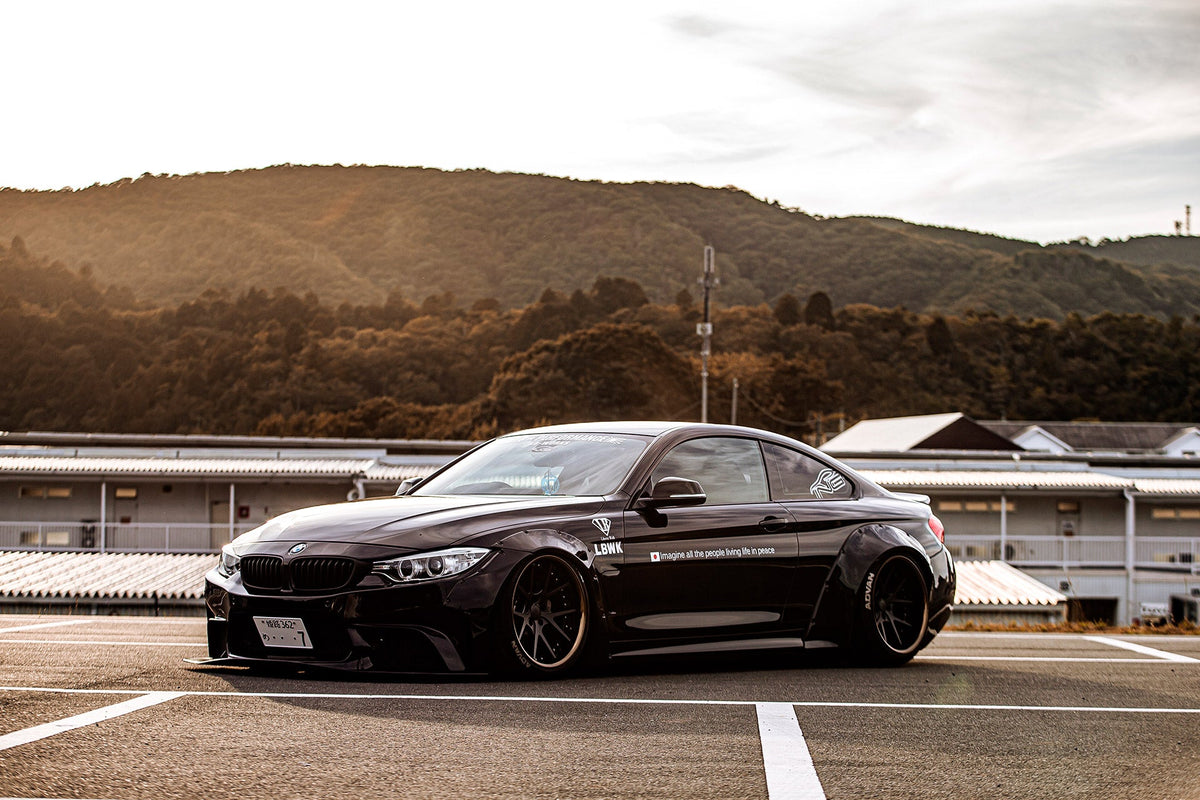 BMW serii 4 F32 – bodykit widebody LB-WORKS FRP Liberty Walk – zdjęcie 7