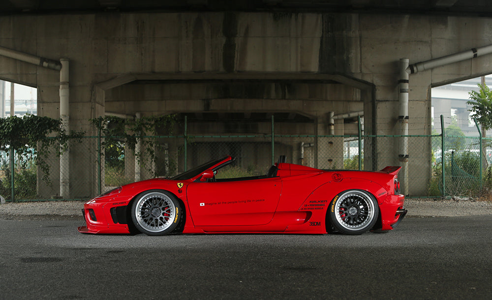 Ferrari 360 Modena – bodykit widebody LB-WORKS V2 FRP Liberty Walk – zdjęcie 20