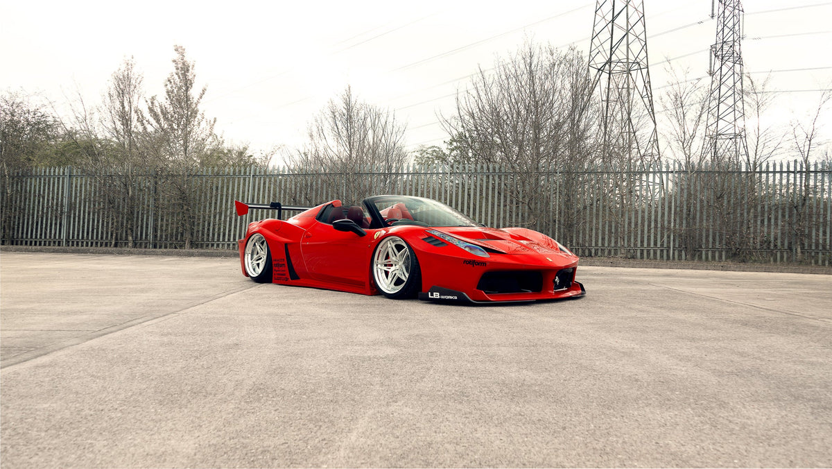 Ferrari 458 – bodykit widebody LB-Silhouette WORKS GT FRP Liberty Walk – zdjęcie 1