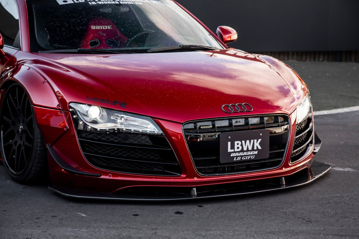 Audi R8 V8 (42) – bodykit widebody LB-WORKS FRP Liberty Walk – zdjęcie 8