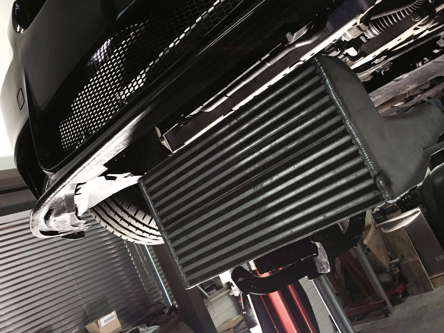 VRSF VRSF 1000whp 7.5" Stepped Race Intercooler FMIC Upgrade Kit 07-12 135i/335i N54 & N55 E82 E90 E92 E93