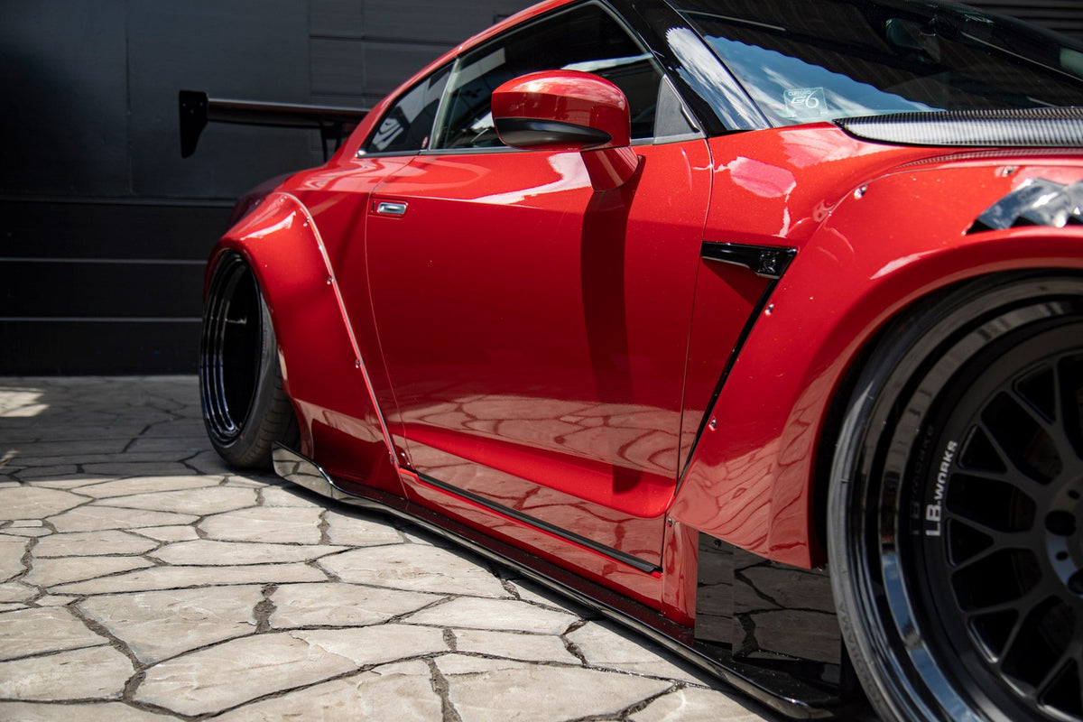Nissan GT-R R35 – bodykit widebody LB-WORKS Type 2 od 2017 carbon Liberty Walk – zdjęcie 5