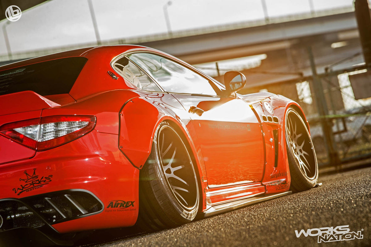 Maserati GranTurismo – bodykit widebody LB-WORKS MC Stradale carbon Liberty Walk – zdjęcie 6