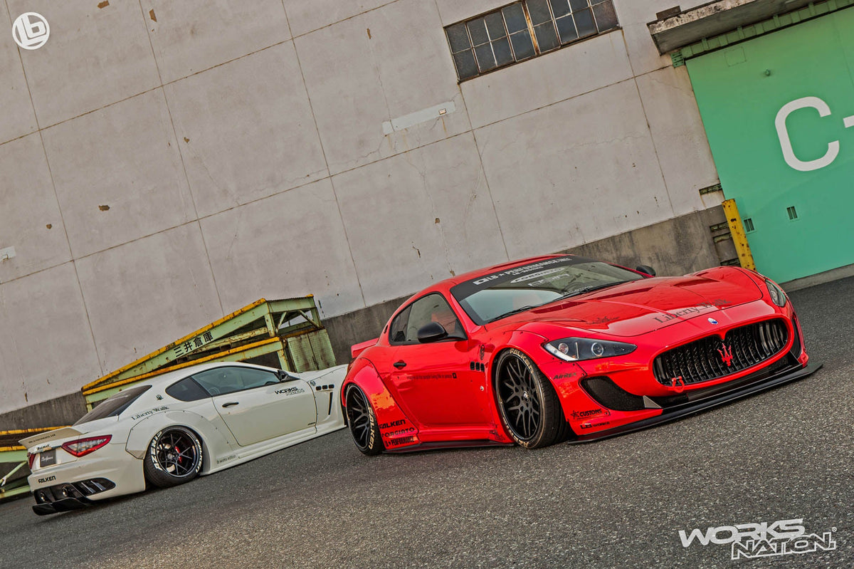 Maserati GranTurismo – bodykit widebody LB-WORKS MC Stradale FRP Liberty Walk – zdjęcie 1