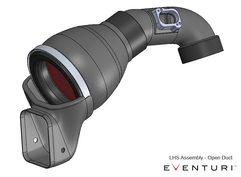 Eventuri Intake System with Sealed Air Ducts BMW M3 F80, M4 F82/83 - EVE-F8XMV2-CF-INT