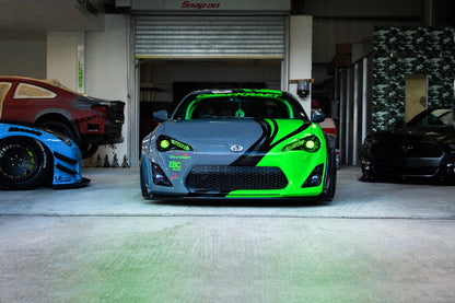Toyota GT86 (ZN6, do 2015) – bodykit widebody LB-Nation V2 Lip Type Ducktail FRP Liberty Walk – zdjęcie 10