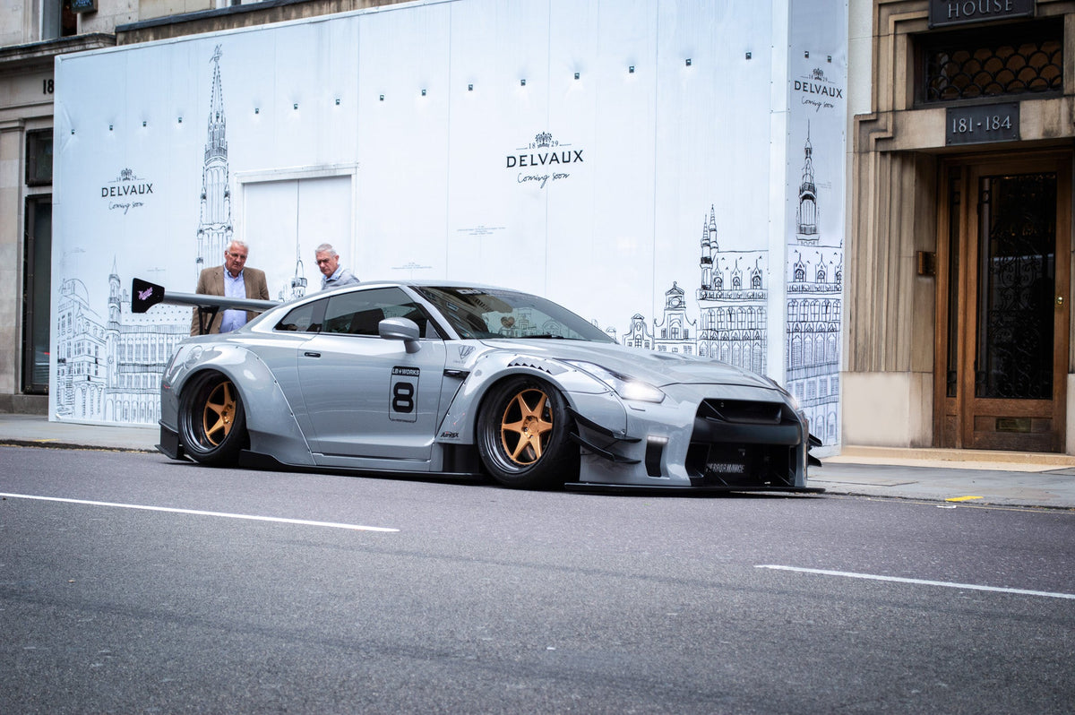 Nissan GT-R R35 – bodykit widebody LB-WORKS Type 2 do 2016 carbon Liberty Walk – zdjęcie 2