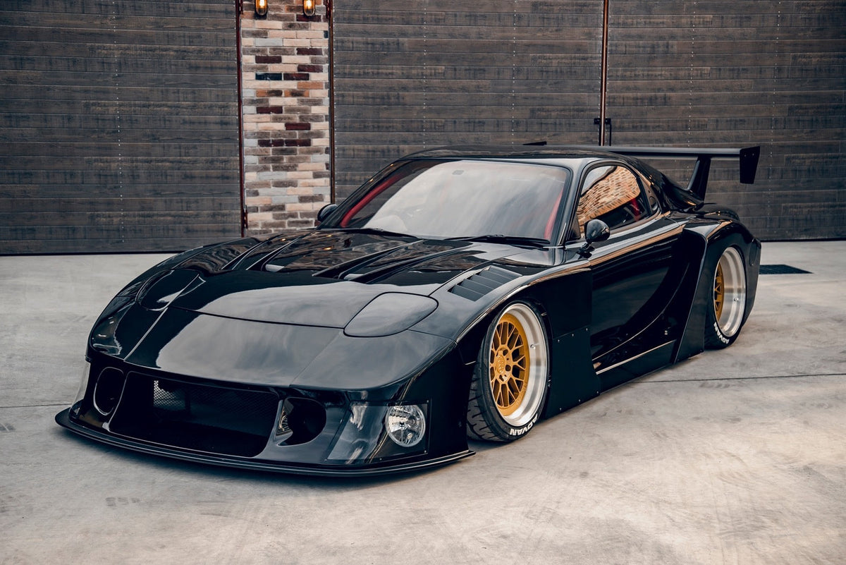 Mazda RX-7 FD – bodykit widebody LB-Super Silhouette FRP Liberty Walk – zdjęcie 21