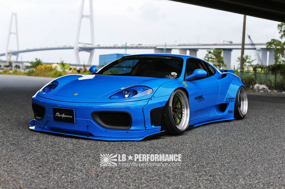 Ferrari 360 Modena – bodykit widebody LB-WORKS V2 FRP Liberty Walk – zdjęcie 13