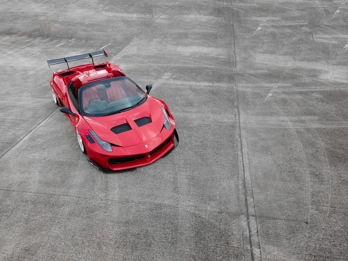 Ferrari 458 – bodykit widebody LB-Silhouette WORKS GT FRP Liberty Walk – zdjęcie 2