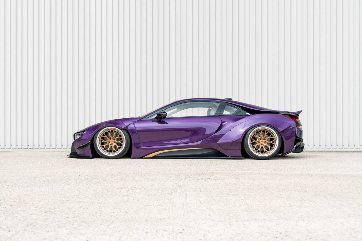 BMW i8 (I12) – bodykit widebody LB-WORKS V2 FRP Liberty Walk – zdjęcie 9