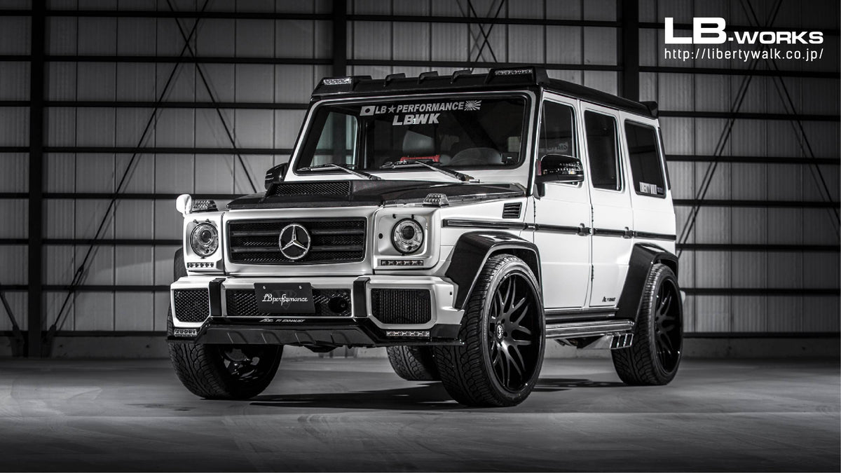 Mercedes-AMG G63 (W463) – bodykit widebody LB-WORKS FRP Liberty Walk – zdjęcie 1