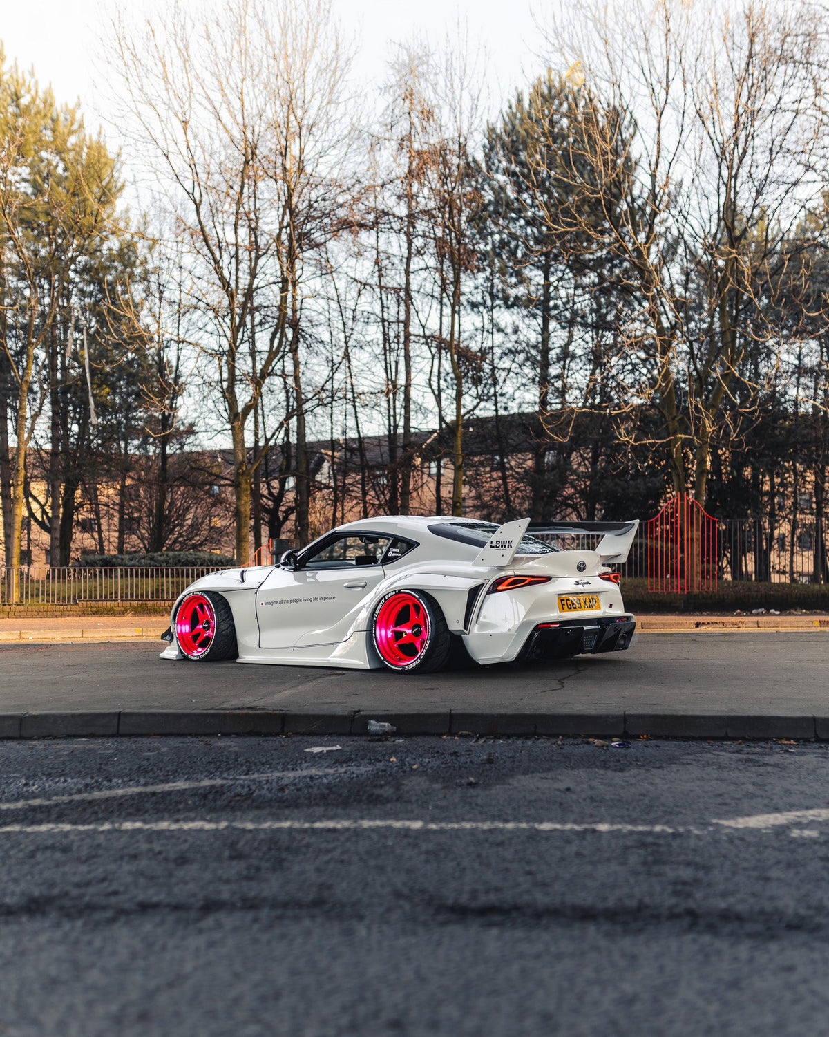 Toyota GR Supra A90 – bodykit widebody LB-WORKS V2 FRP Liberty Walk – zdjęcie 24