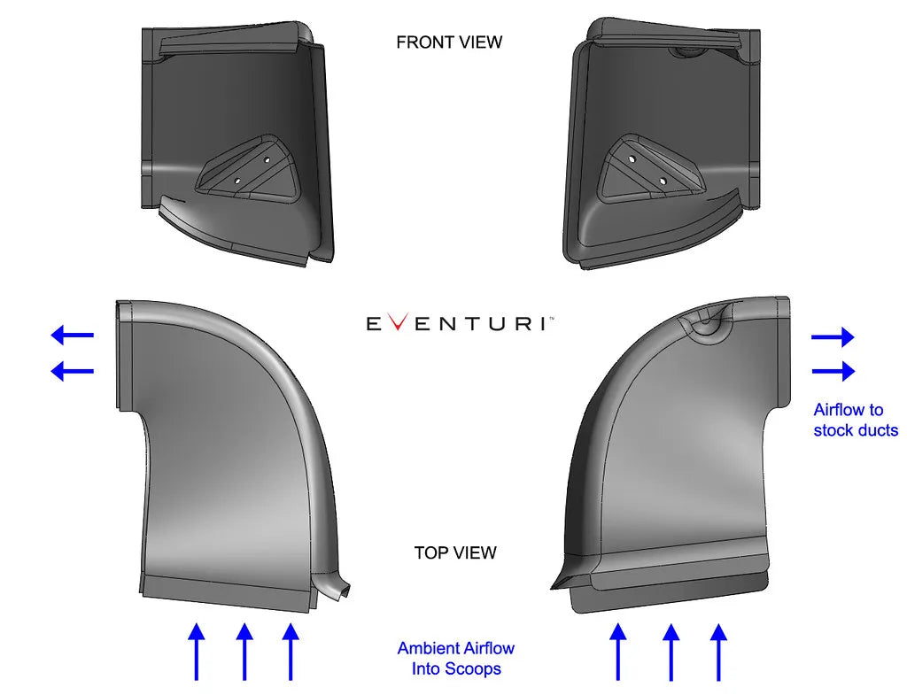 Eventuri Intake System BMW M6 F12/F13 - EVE-F1XM6-INT