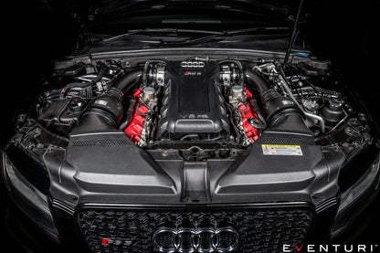 Eventuri Nakładka na pas przedni Audi RS4 B8 EVE-RS4-CF-SLM