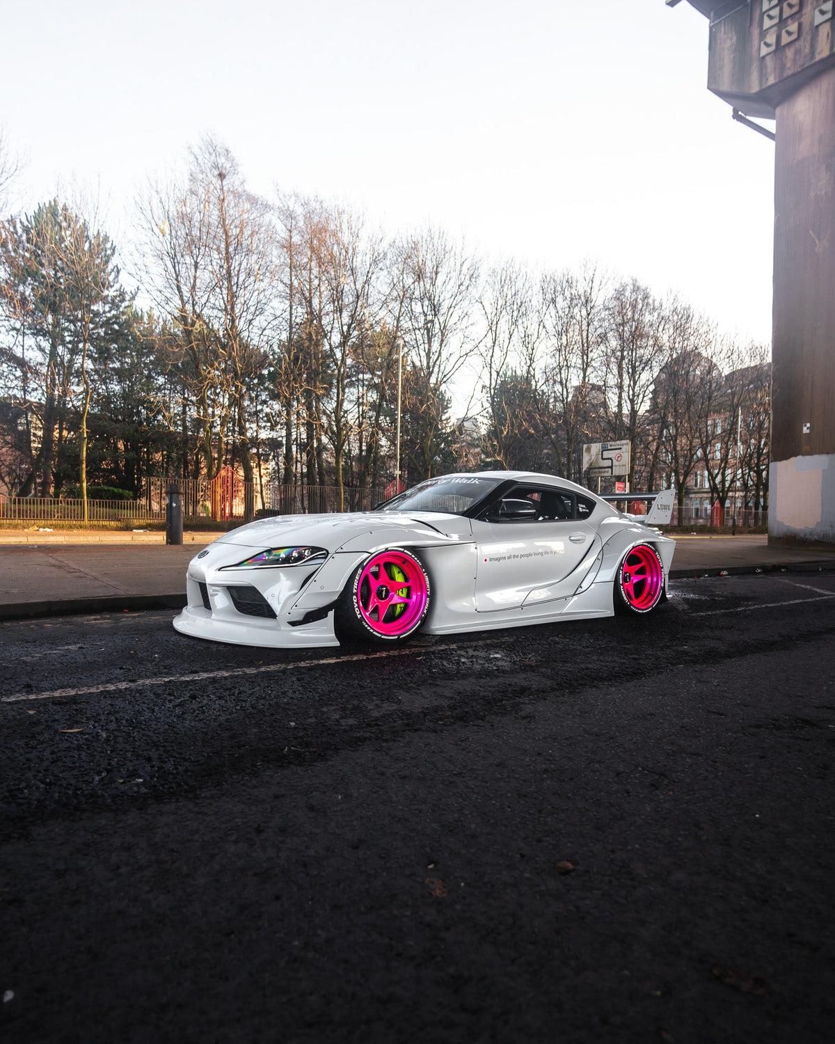 Toyota GR Supra A90 – bodykit widebody LB-WORKS V2 FRP Liberty Walk – zdjęcie 29