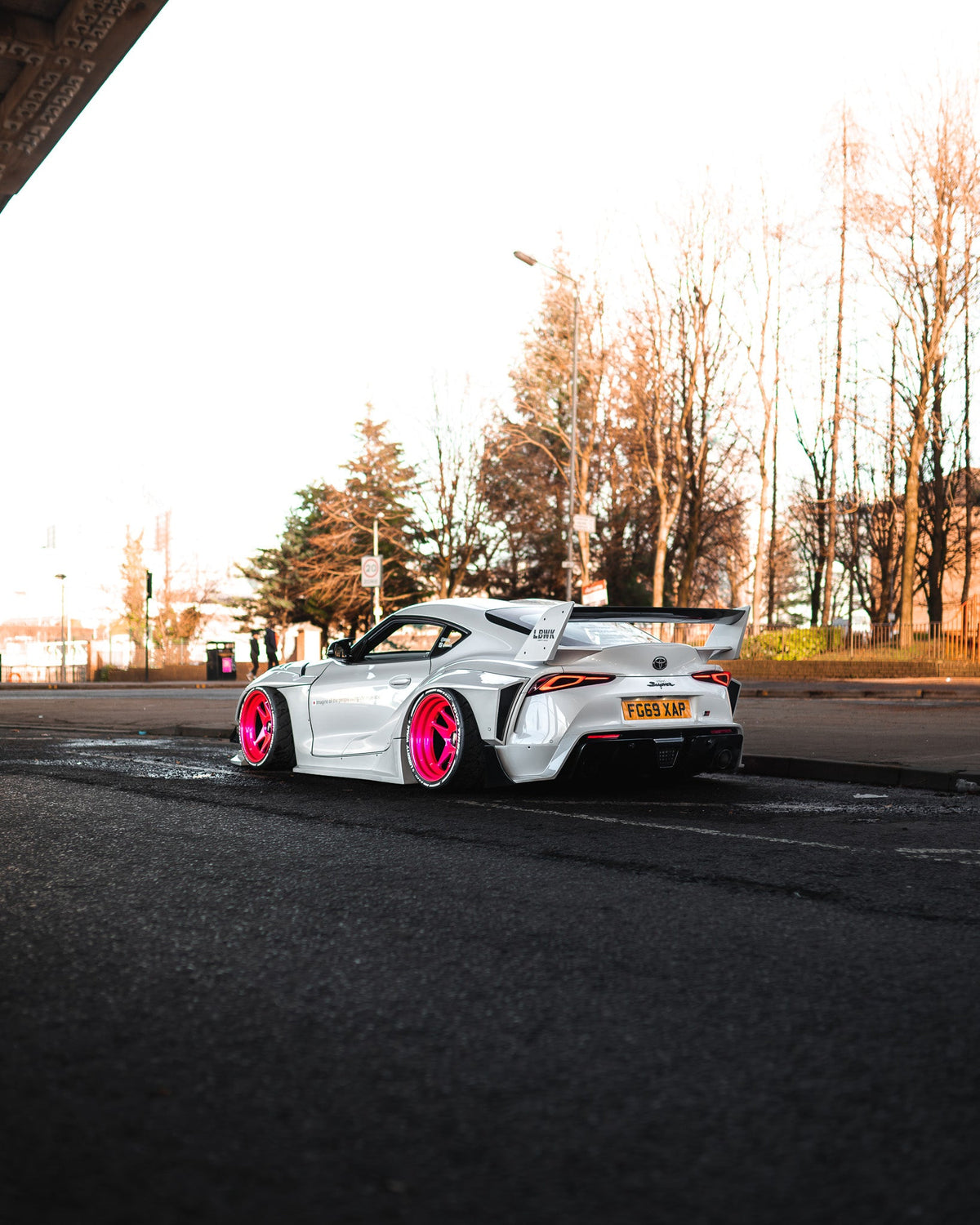 Toyota GR Supra A90 – bodykit widebody LB-WORKS V2 FRP Liberty Walk – zdjęcie 30
