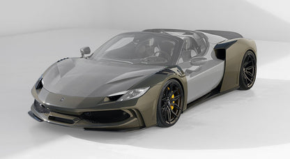NOVITEC Bodykit widebody N-LARGO – Ferrari 296 GTS N-LARGO
