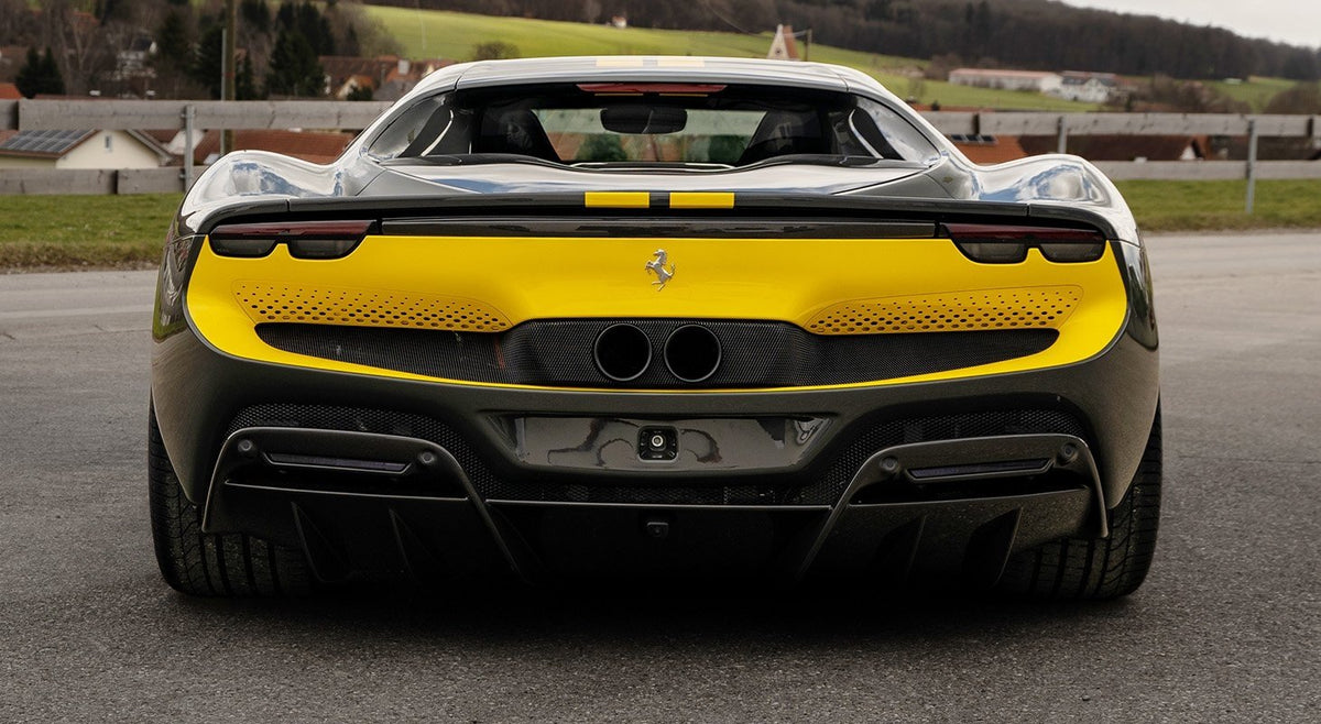 NOVITEC Odblask nadwozia w ciemnym wykończeniu – Ferrari 296 – zdjęcie 2