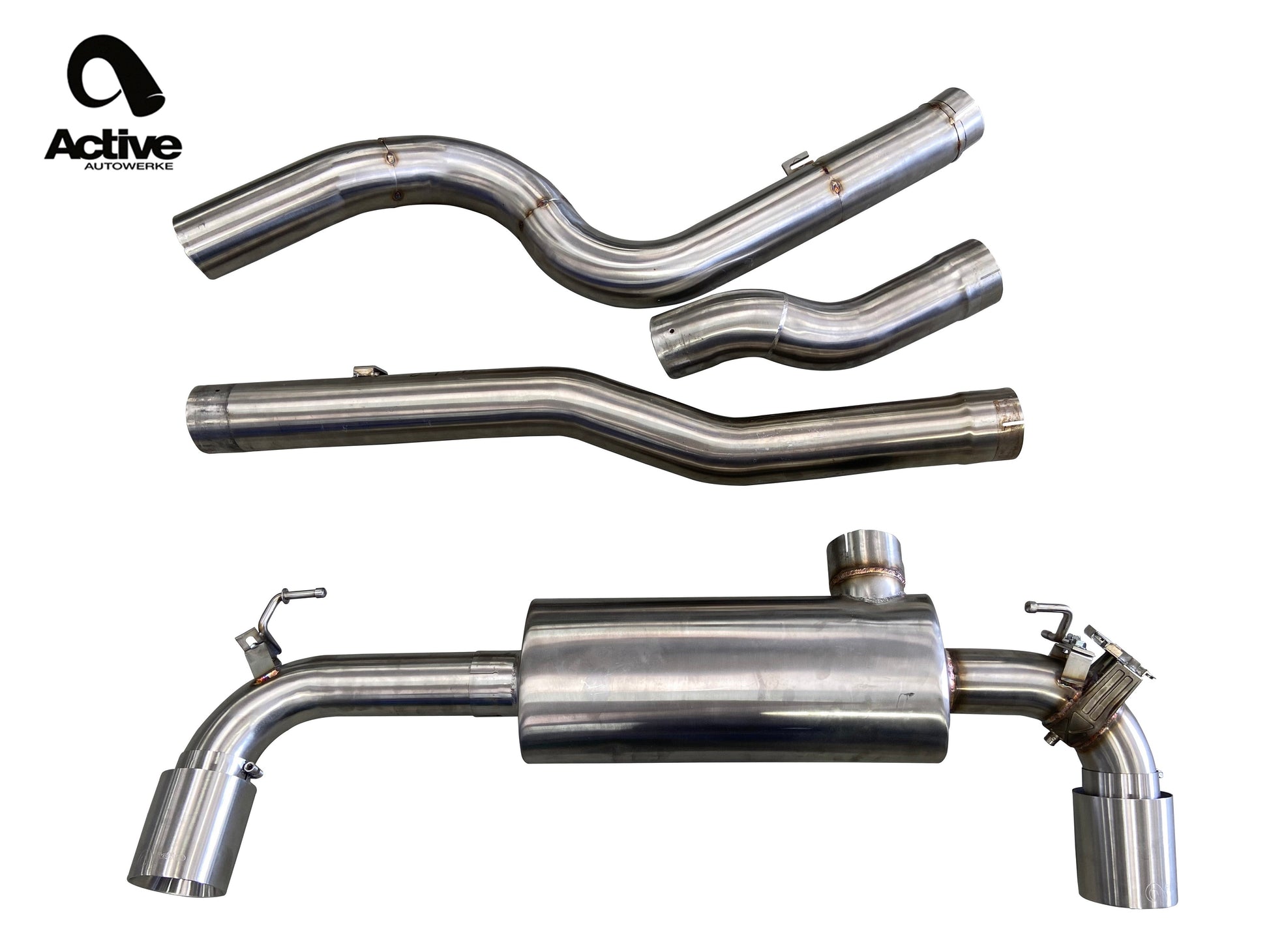 Wydech tylny axle-back Active Autowerke Toyota A90 Supra