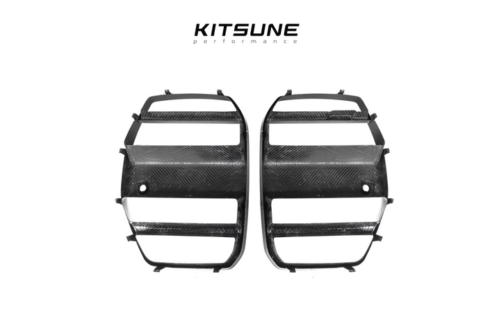 Grill V style V2 Dry Carbon  BMW M3 G80/G81 / BMW M4 G82