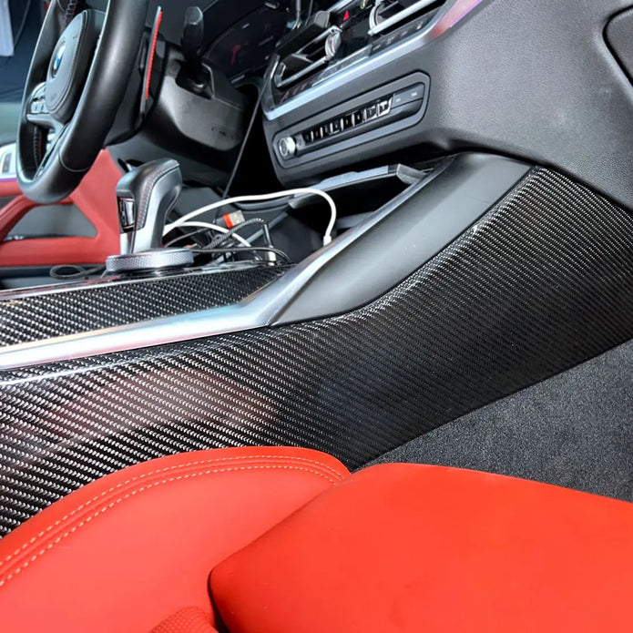 BMW M2 G87 CARBON center console cover