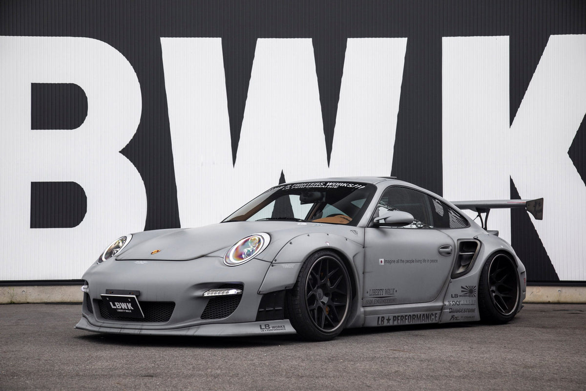 Porsche 911 (997) – bodykit widebody LB-WORKS V1 FRP Liberty Walk – zdjęcie 7