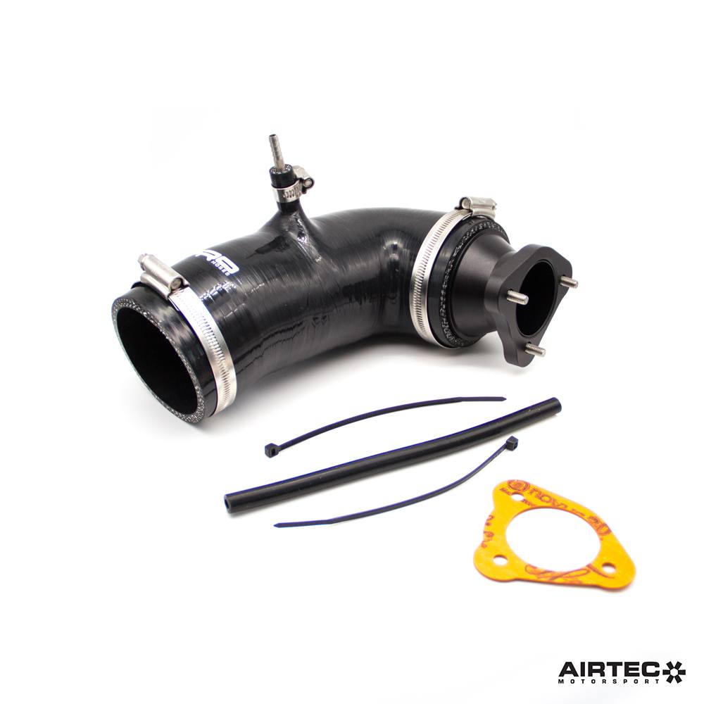 AIRTEC Motorsport Powiększone silikonowe kolanko turbosprężarki do Ford Fiesta Mk7 ST 180 (2)